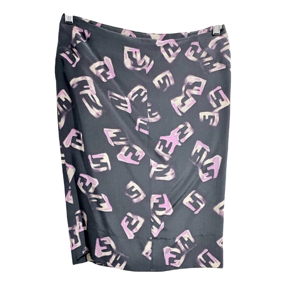 Gray Midi Pencil Skirt for Casual and Work